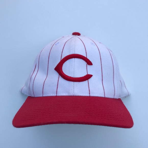 reds pinstripe hat